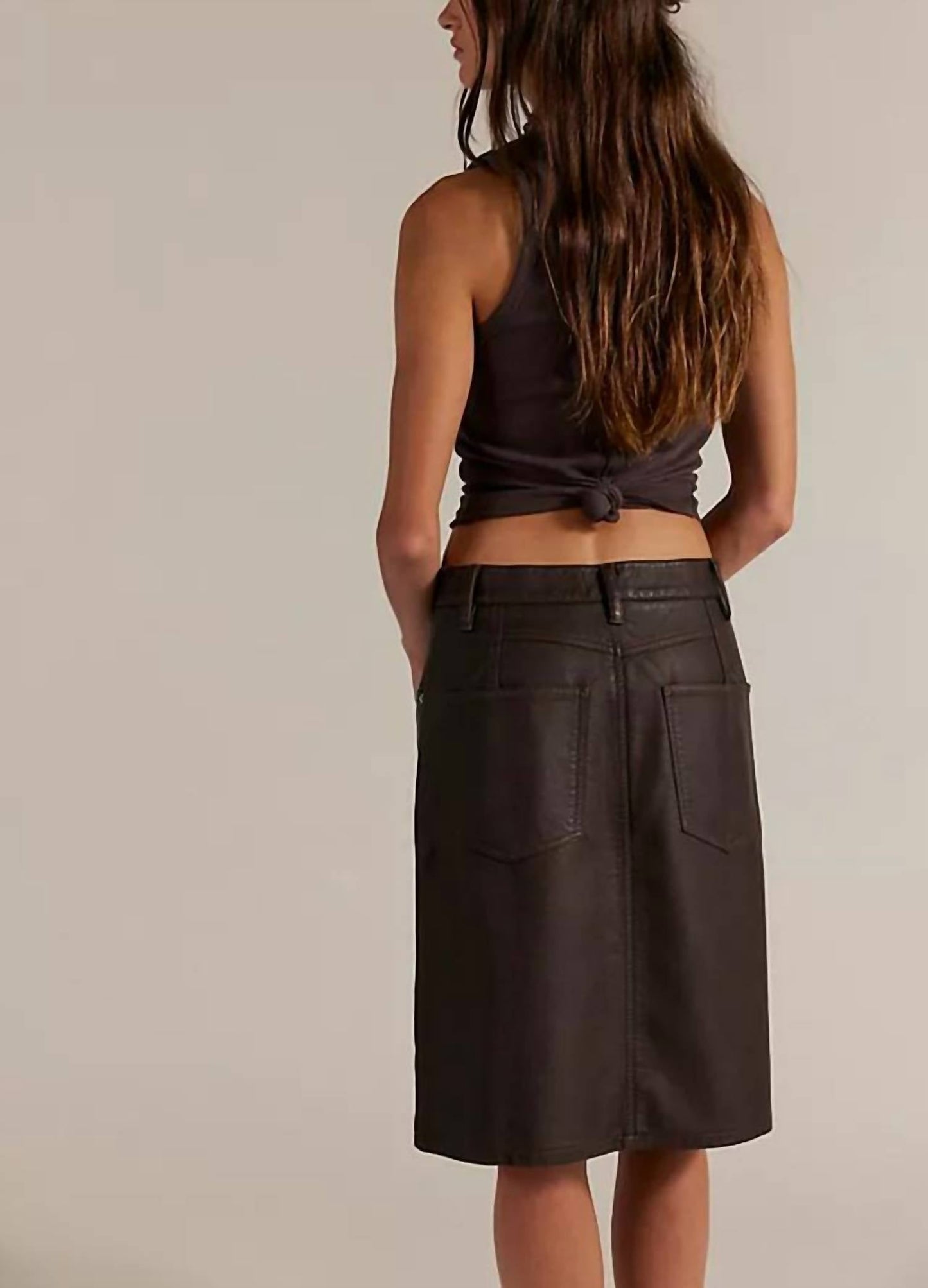 Free People - Sycamore Vegan Midi Skirt