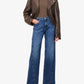 7 For All Mankind - Twisted Lotta With Studs Wide Leg Jeans