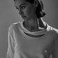 Lanston - Twist Neck Pullover Sweatshirt