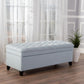 Juliana - Storage Ottoman With Birch Legs