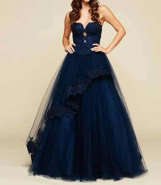 Mac Duggal - VESTIDO DE BAILE DE TULE