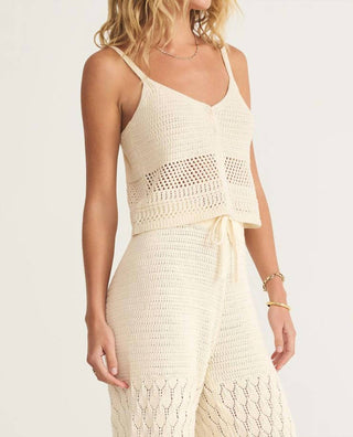 Z Supply - Regata de crochê feminina Tay