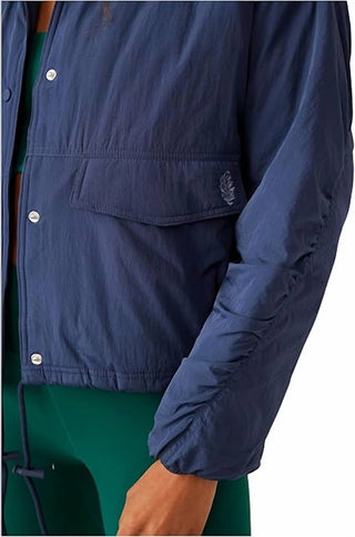 Free People - Jaqueta Off The Bleachers Coaches