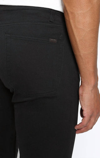 Jachs New York - Calça de cetim elástico com corte reto e 5 bolsos