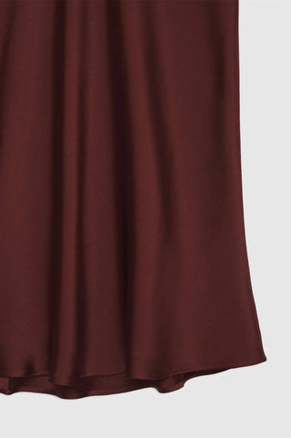 Anine Bing - Bar Silk Midi Skirt