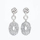 Avenue Chic - Women's Filigree Pendant Earrings