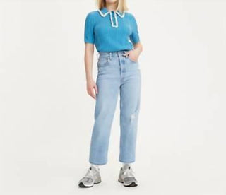Levi'S - Calça Jeans Ribcage Straight Ankle