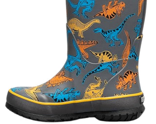 Bogs - Botas de chuva de dinossauro para meninos