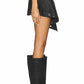 Free People - Cassie Vegan Leather Wrap Skirt