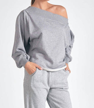 Elan - Blusa ombro a ombro LS