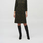 Joseph Ribkoff - Geometric Jacquard Shift Dress