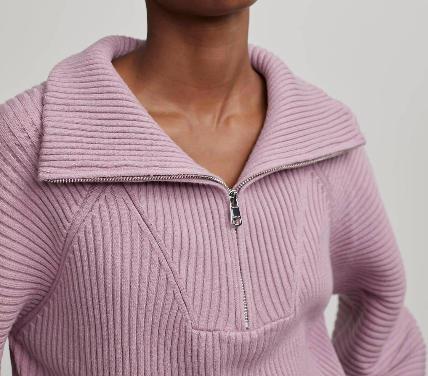 Varley - Reid Half Zip Knit Sweatshirt