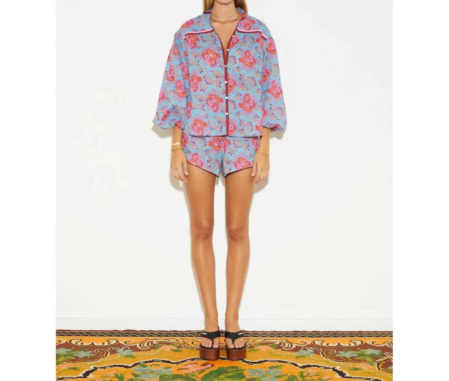 Boteh - Coquille Smock Blouse