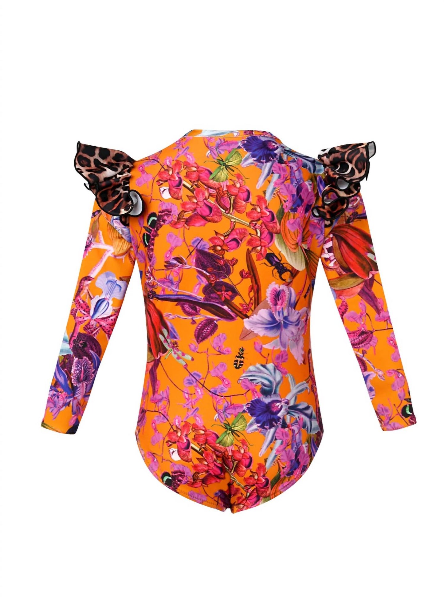 Lia Sahara - Girl's Zipper Long Sleeve One Piece