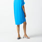 Joseph Ribkoff - Ruffled V-neck Shift Dress