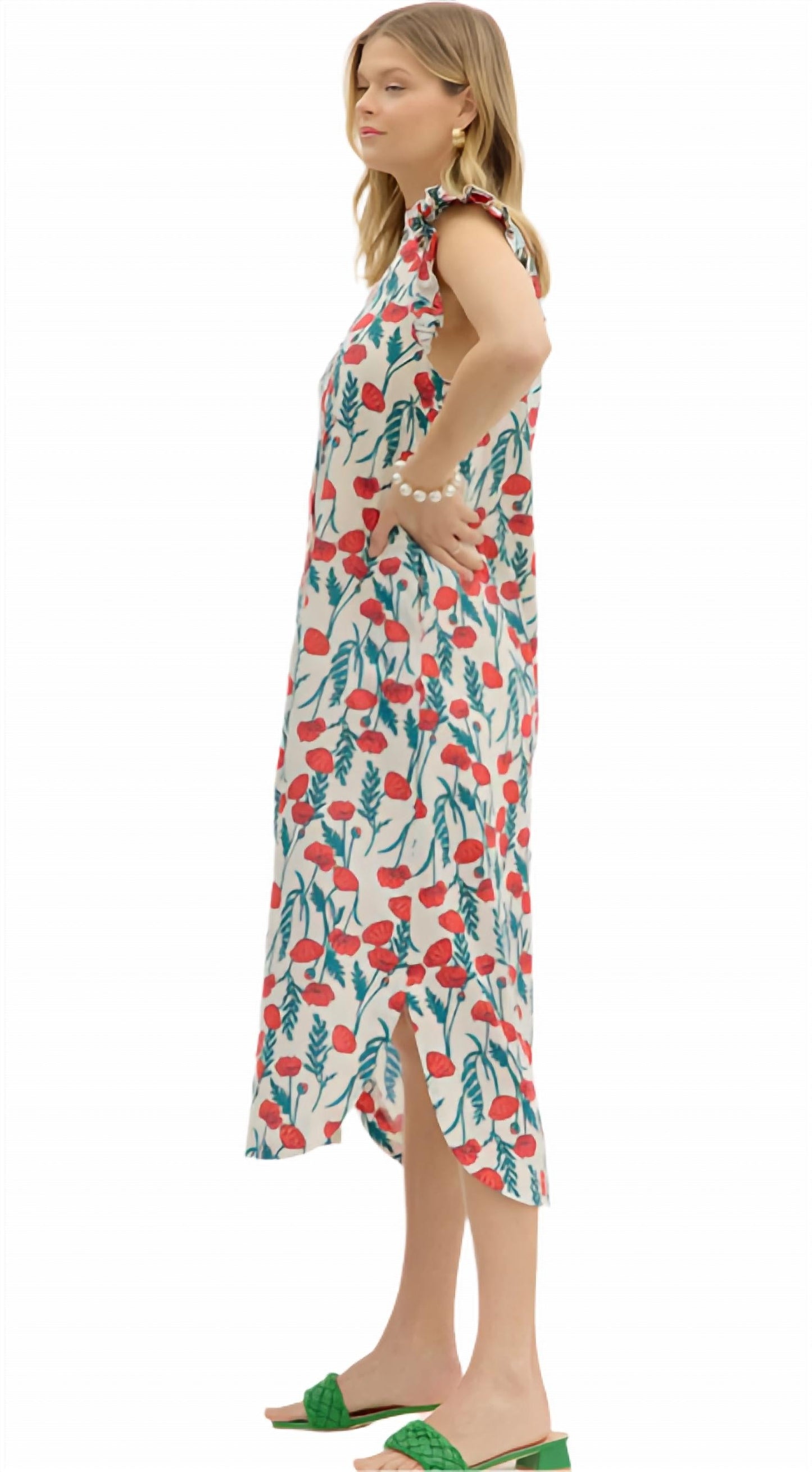 Entro - Poppy Midi Dress