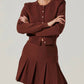 Astr - Denisa Faux Pearl Button Cardigan