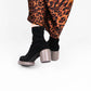 All Black - Mod Stretch Bootie