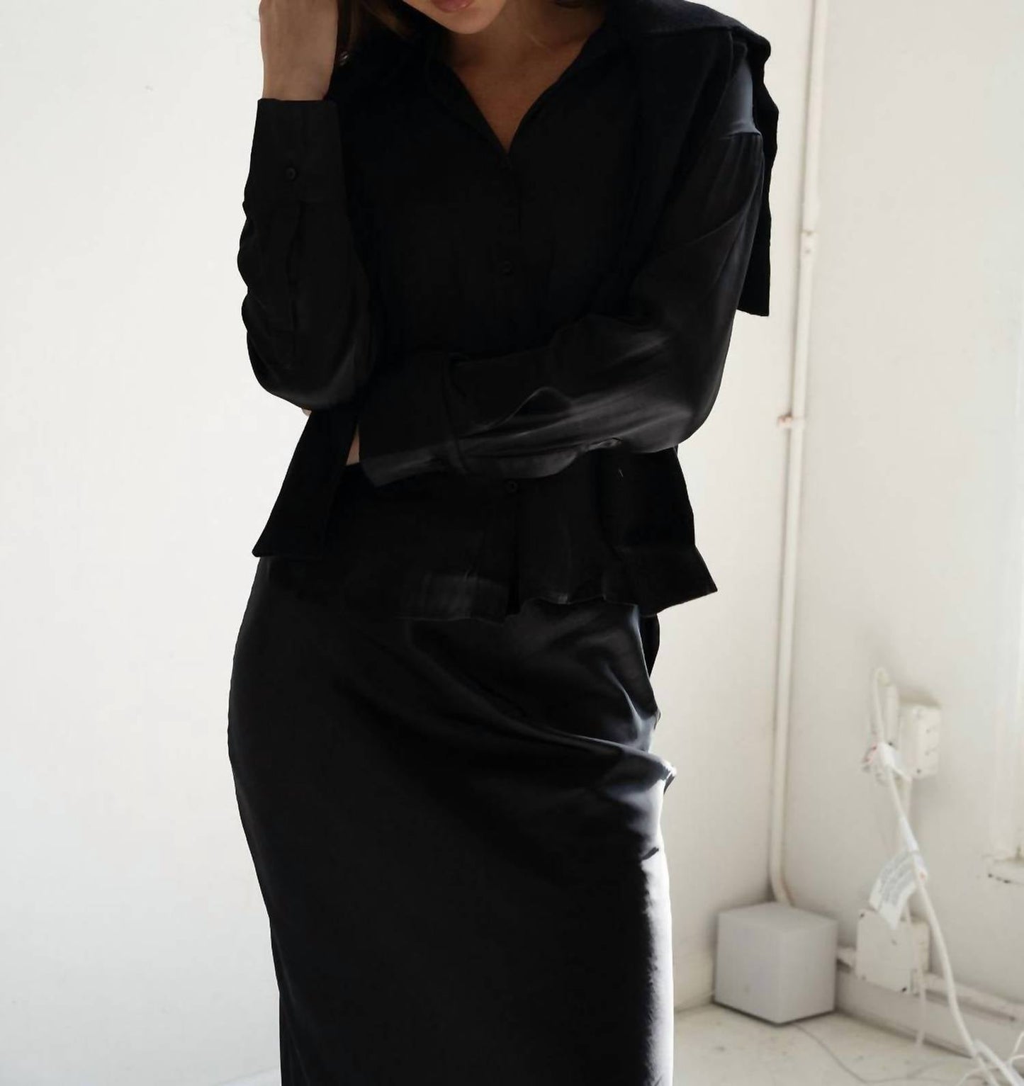 Mima Rosso - Dress Oversized Blouse