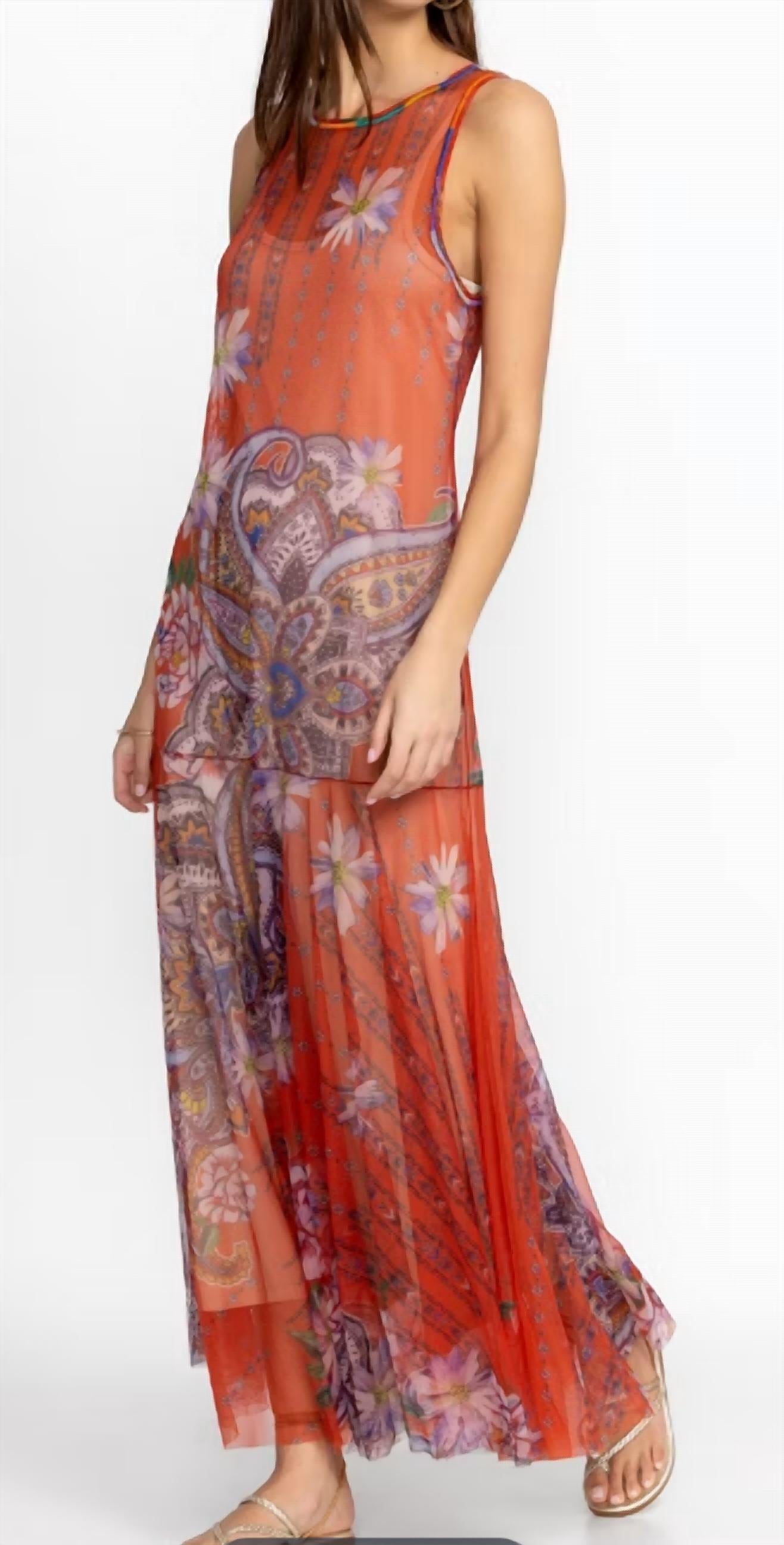Johnny Was - Paisley Mesh Dress