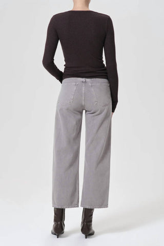 Agolde - Ren Calça Jeans de Cintura Alta e Perna Larga