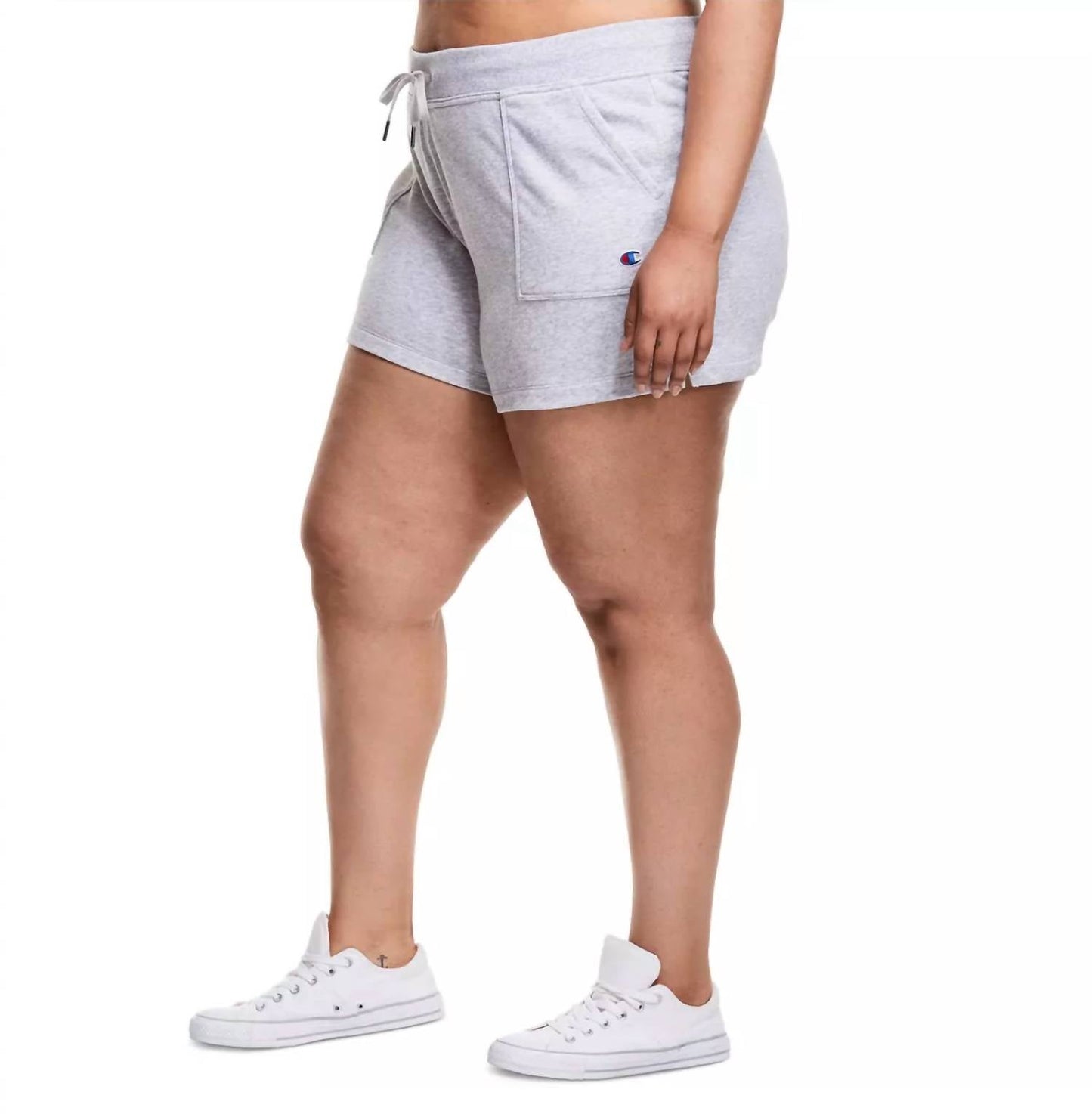 Champion - Shorts Plus Size French Terry Feminino