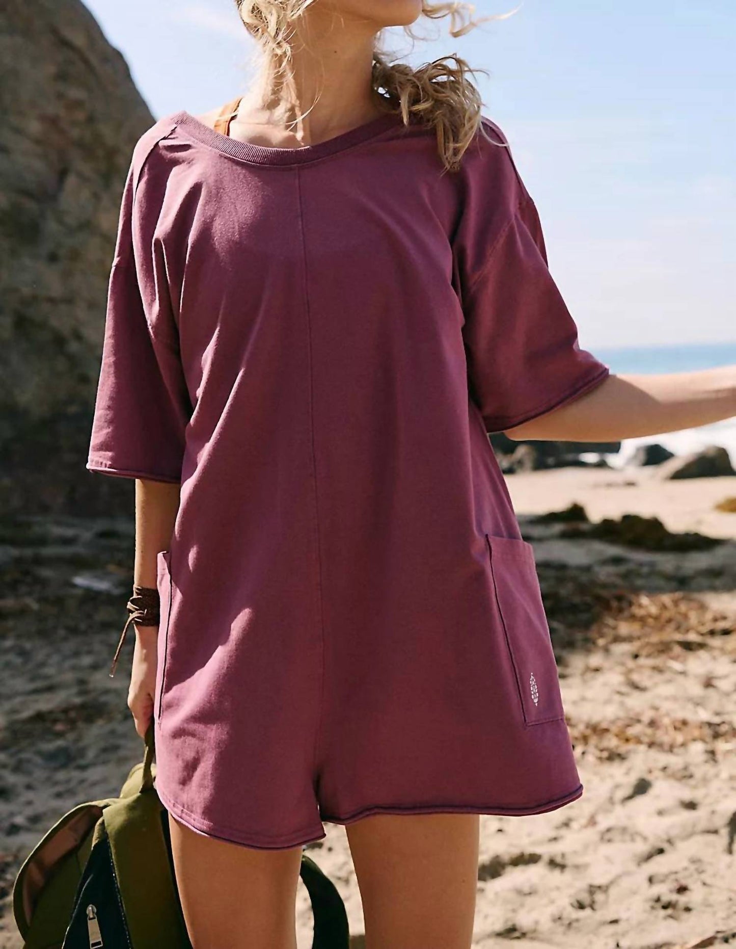 Free People - Women's Hot Shot Tee Romper