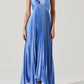 Astr - Rasya One Shoulder Pleated Maxi Dress