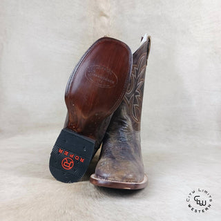 Roper - Bota masculina Pierce CC Waxy com bico quadrado