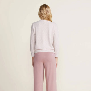 Barefoot Dreams - Cardigan Cozychic Lite Diamond Pointelle