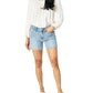 Judy Blue - MID RISE CUT-OFF DENIM SHORT