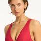Sea Level Australia - Honeycomb Longline Underwire Bra