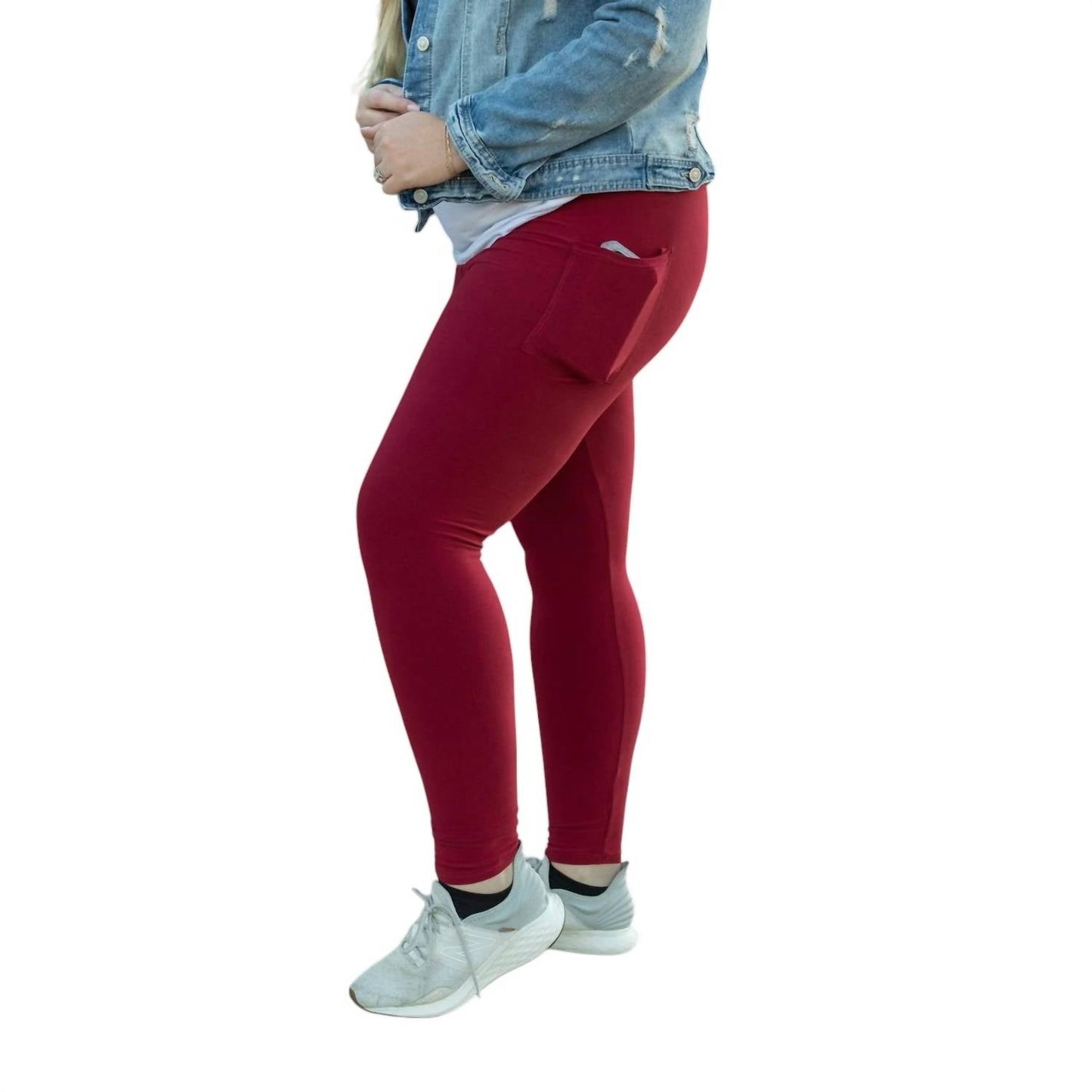 Julia Rose - Full-length Leggings With Pocket
