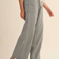 &Merci - Striped Wide Leg Pants