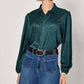 Apricot - Micro Animal Long Sleeve Blouse