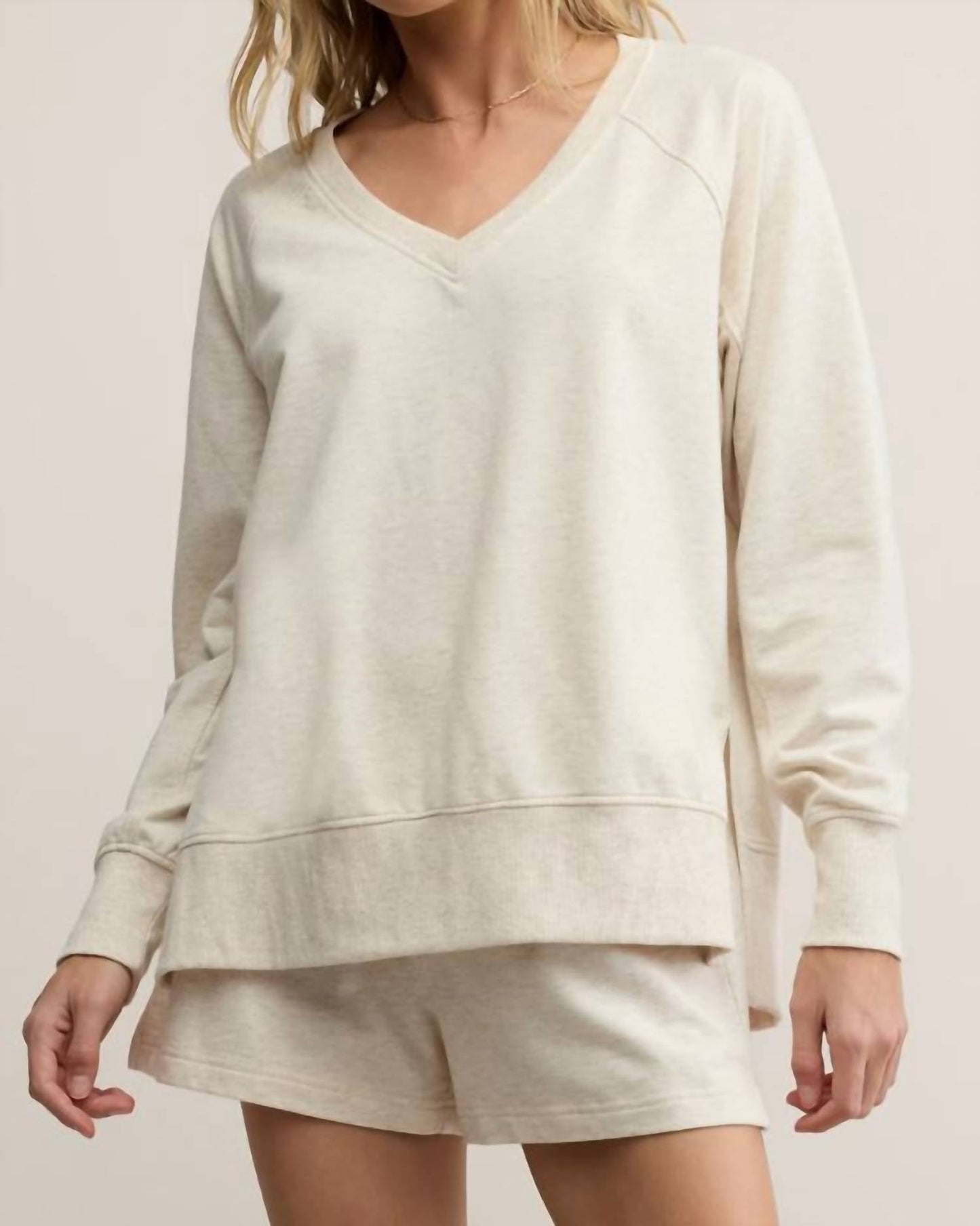Z Supply - Modern V-neck Weekender Sweatshirt