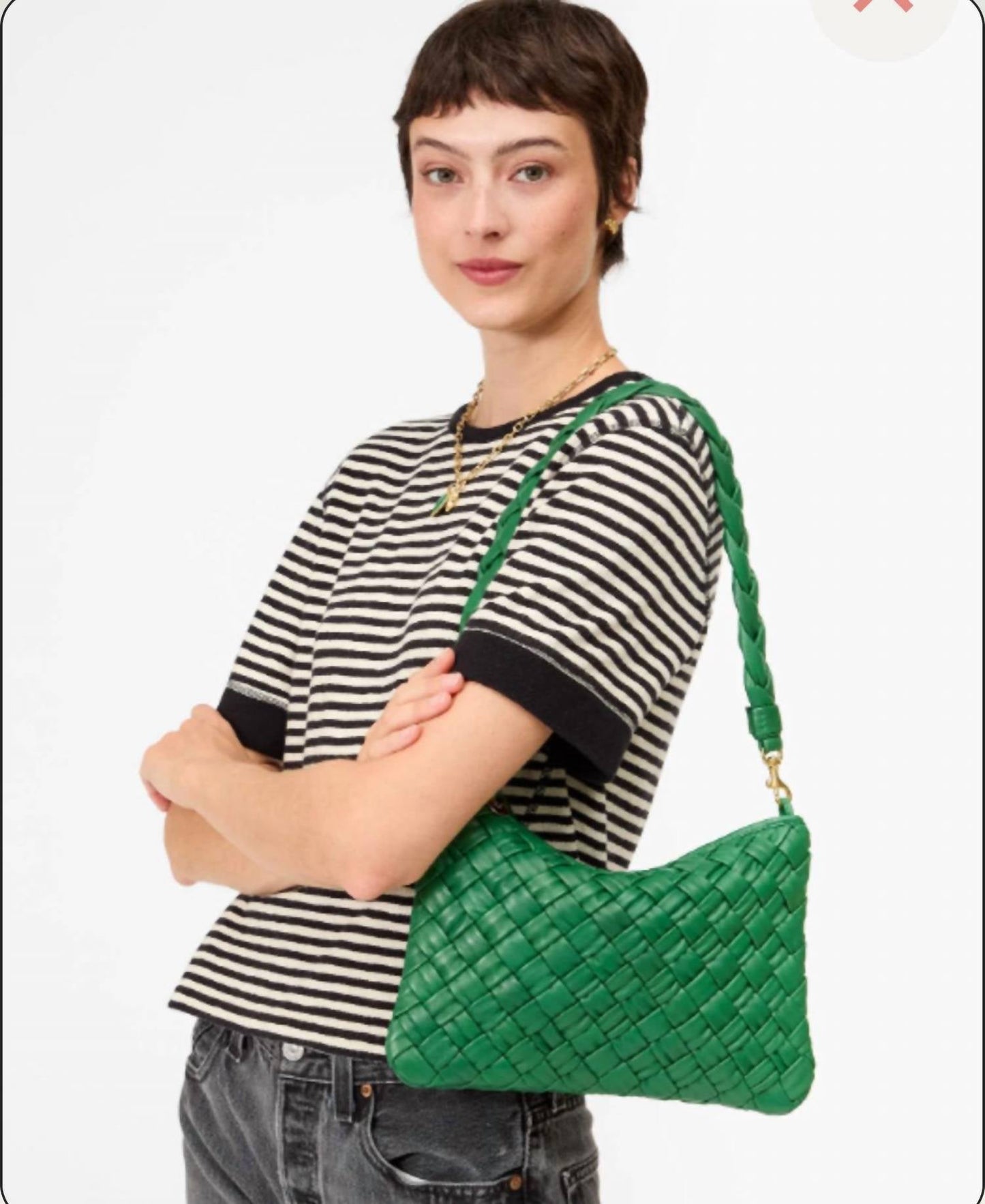Clare V. - Women's Flat With Tabs Clutch Bag