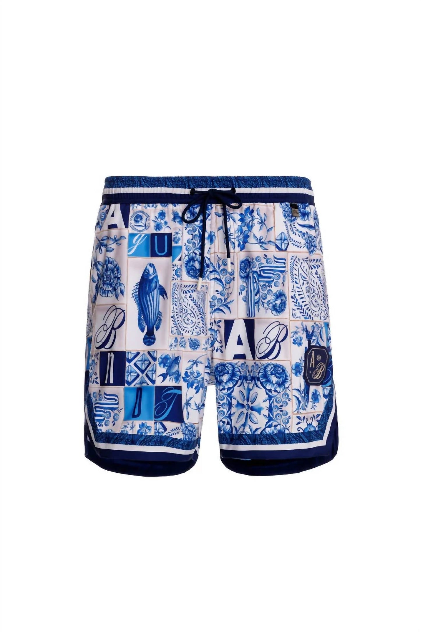 Agua Bendita - Men's Dan Azure Swim Trunks