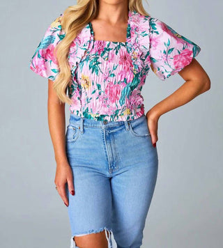 Buddylove - Blusa Tandy com manga bufante