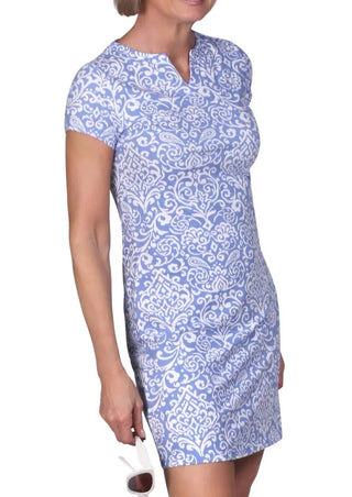 Ana Clare - Short Sleeve Shift Dress