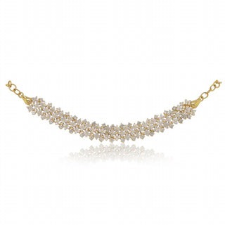 Diana M Jewels - Pulseira de elos de barra de diamante de 3,00 cts