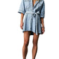 Free People - Jenny Denim Tunic Top