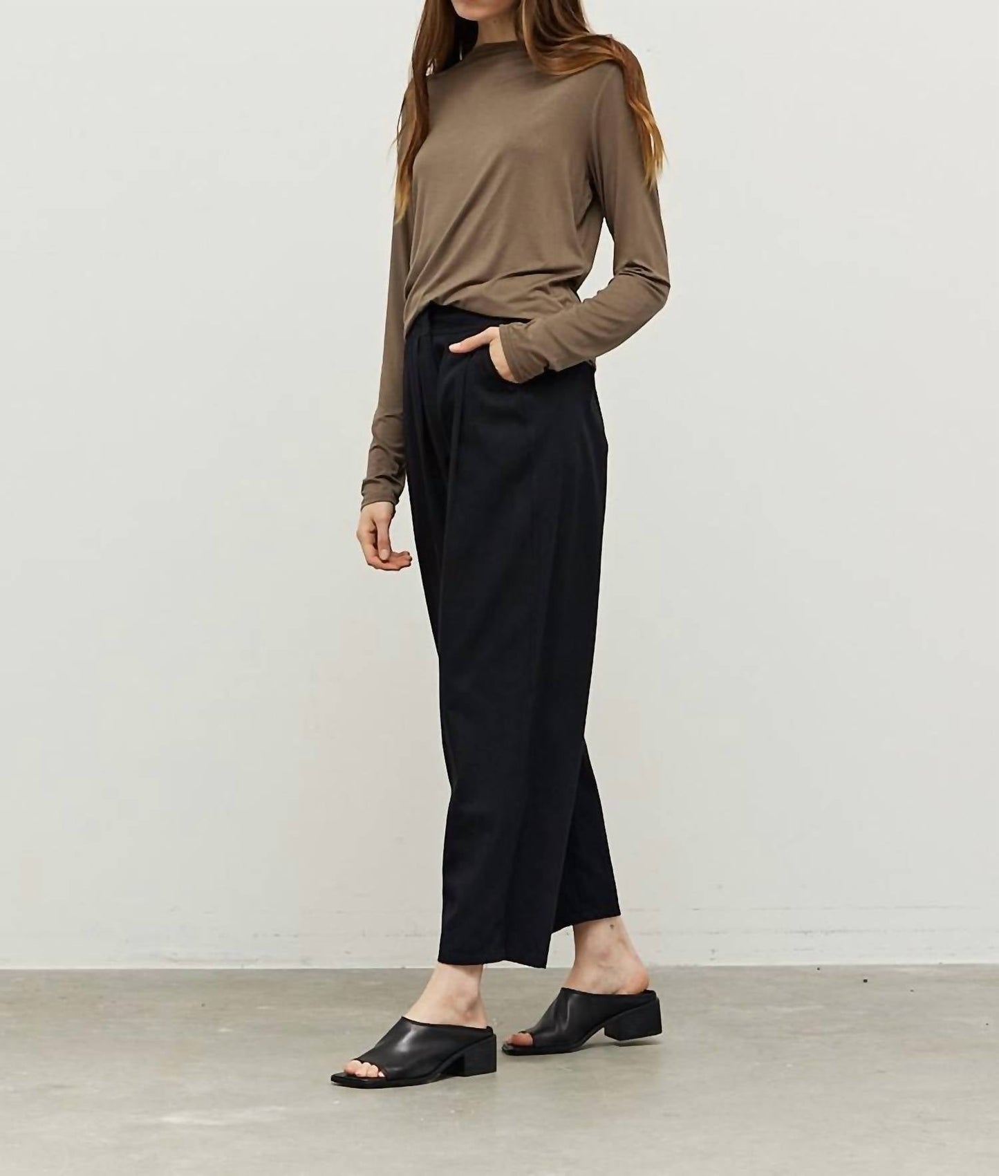 124 Voltaire - Twill Wide Leg Pants