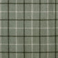 Plaid Rod Pocket and Back Tab Curtain Panel with Fleece Lining Green 50x84