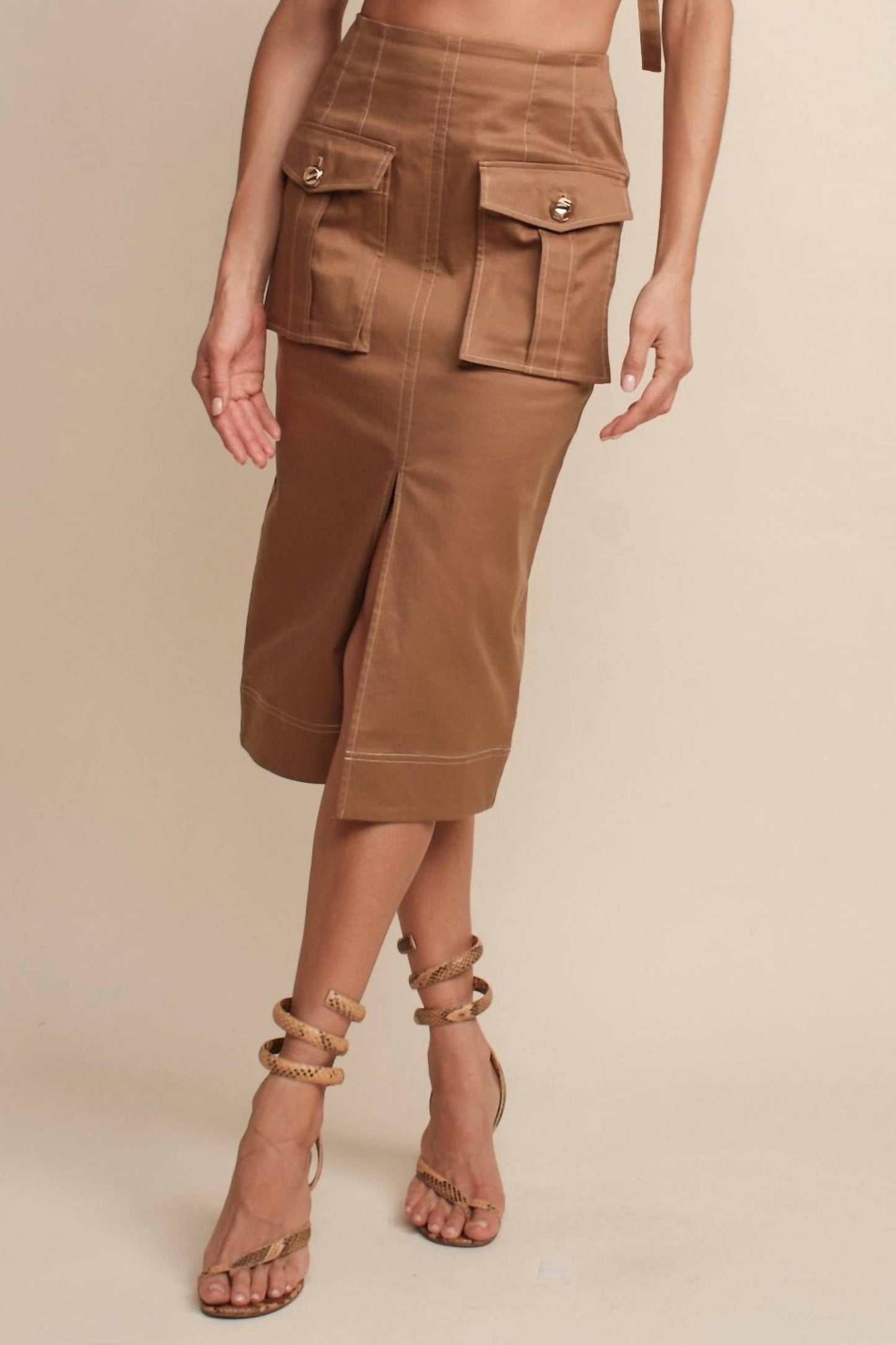 Hevron - Kelly Midi Skirt