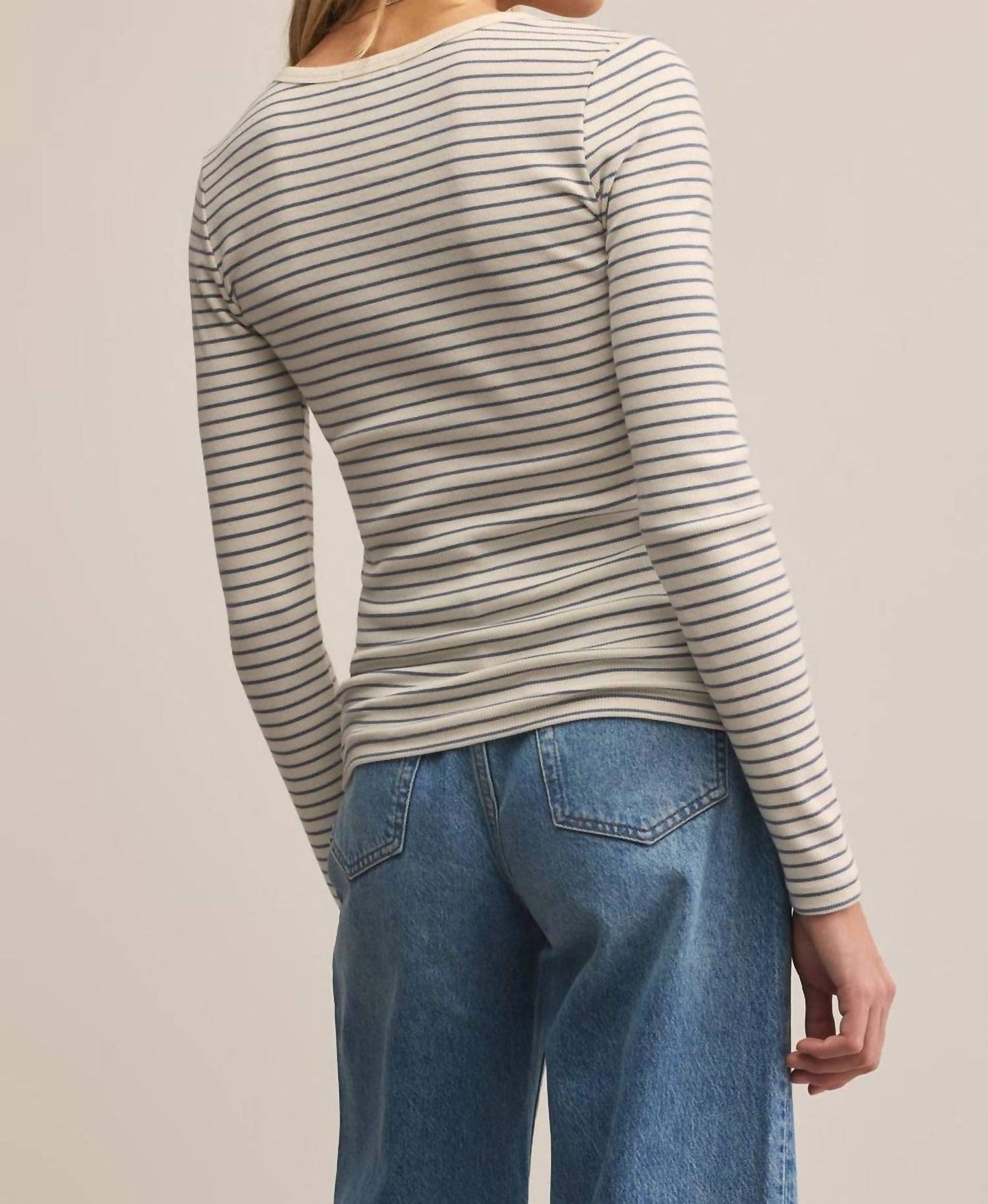 Z Supply - Stella Stripe Henley Top