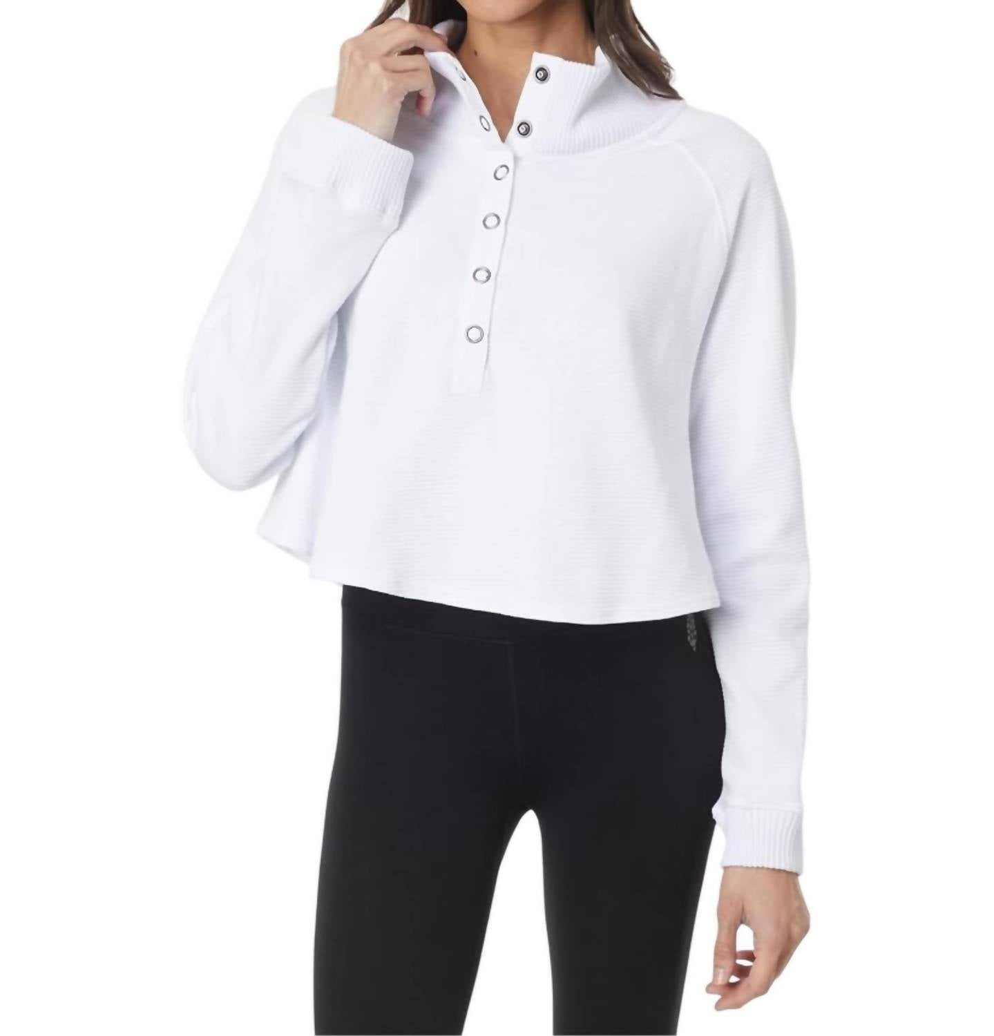 Free People - So Fly Henley Layer Coddy Sweatshirt