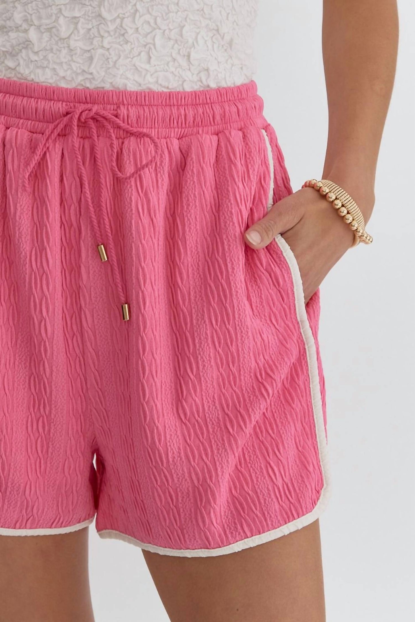 Entro - Textured Shorts