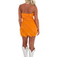 Lena - Born to Play Ruffle Mini Tube Dress