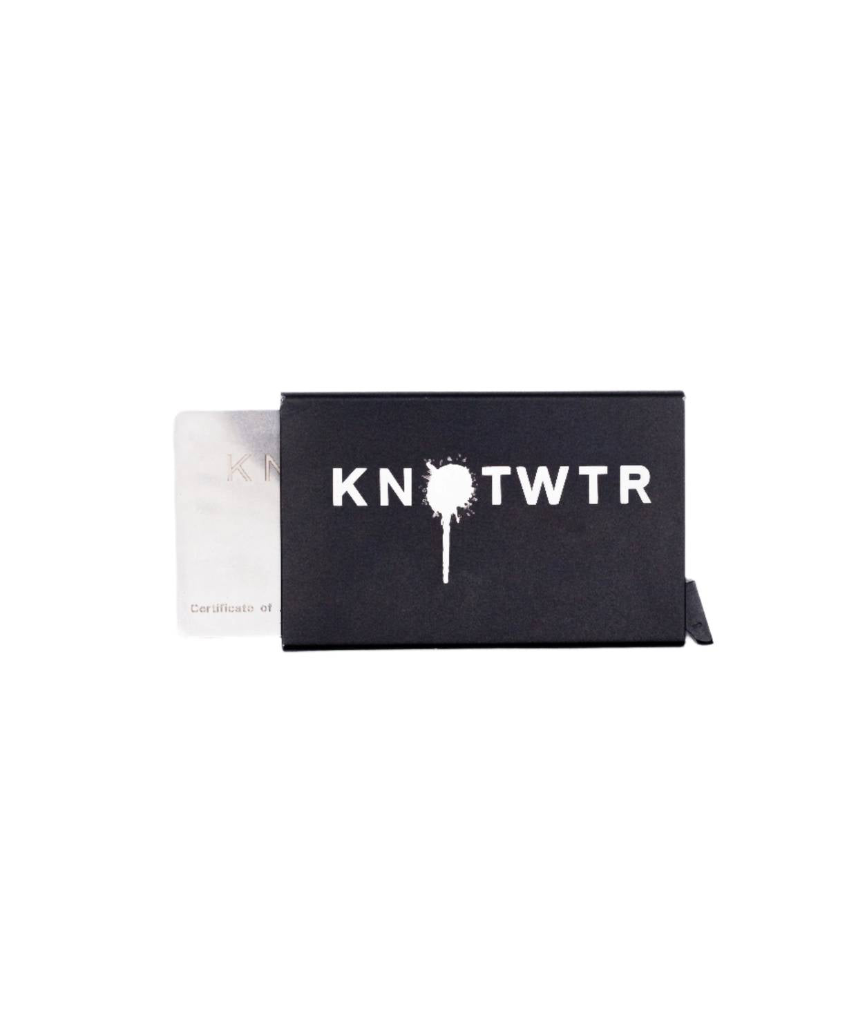 Knotwtr - Logo Card Holder